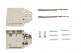 MHDTZI09-K, D-Sub metal hood Poles 9, MH Connectors