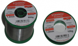 TC HS10, 631907, Solder wire Sn99/Cu1 100 g 1.2 mm, Stannol