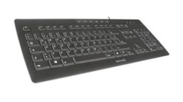 2810666, Keyboard FR AZERTY USB Black, Terra