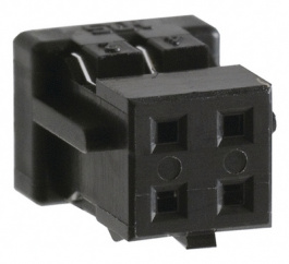 DF11-4DS-2C, Вилка; провод-плата; "мама"; DF11; 2мм; PIN:4; без контактов, Hirose