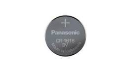 CR-1616EL/1B, Button Cell Battery, Lithium, CR1616, 3V, 50mAh, Panasonic