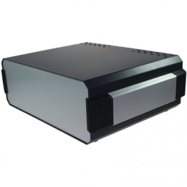 CDIC00004, 110 Series Desktop Enclosure, 200 x 271 x 90 mm, Silver/Anth, CamdenBoss
