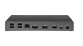 DK31C2DHSPDUE, USB-C Docking Station 3.5 mm Socket/DisplayPort/HDMI/RJ45/SD/USB-A/USB-C, StarTech