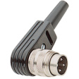 T 3260 005 Cable plug angled series C091A 3-pin Poles 3 5 A 300 VAC/VDC