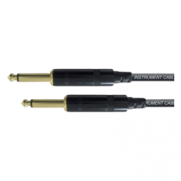 CCI 3 PP, Audio cable mono jack 6.3 mm 3 m Black, Cordial