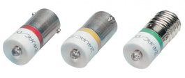 10-2512.1146, LED Indicator Lamp BA9S 24 VAC/VDC, EAO