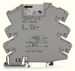 857-305, Socket with Miniature Switching Relay, Wago