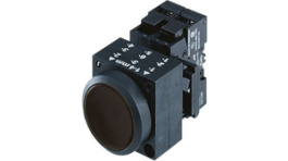 3SB3202-0AA61-0CC0, Pushbutton Flat, Complete, White, Illumination=No, Siemens