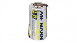NiMH LSD FLAT TOP SubC3000, NiMH rechargeable battery C 1.2 V 3 Ah, Ansmann