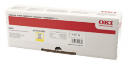 44315305, Toner Cartridges, Original OKI yellow, Oki
