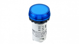 YW1P-1BUQ4S, Pilot Light Blue 24 VAC/DC, IDEC