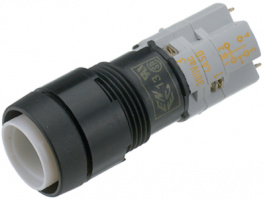 1.15.108.452/0000, Illuminated push button, 4 A&nbsp;&nbsp;AC / 0.2 A DC, 250 VAC / 220 V, RAFI