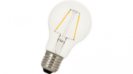 80100039379, LED lamp E27, 220 lm, Filament LED, transparent, Bailey