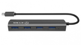 IB-AC6405-C, USB Hub, 4x USB A Socket - USB C Plug, ICY BOX