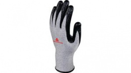 VECUT43GRG309, Knitted ECONOCUT Glove Size=9 Grey, Delta Plus