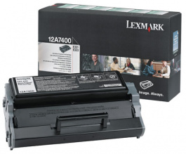 12A7400, Toner module 12A7400 Prebate black 3000 pages, Lexmark