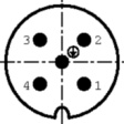 99 0710 00 05 Cable socket, 5-pin 694 Poles=5 Female