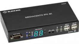 VX-HDMI-4KIP-RX, IPX 4K Receiver, HDMI, USB, Serial, IR, Audio, Black Box