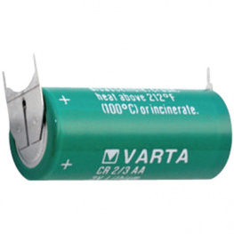 CR 2/3 AA SLF, Lithium battery 3 V 1.35 Ah, Varta