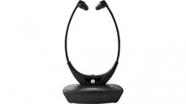 HPRF000BK, Wireless In-Ear Headphones Radio Frequency 3.5 mm Jack Plug Black, Nedis (HQ)