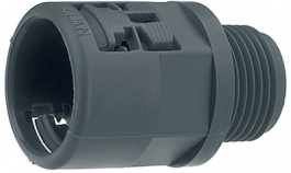 PA-GOG-07M12, Conduit fittingNW07 M12 x 1.5 grey straight, Reiku