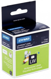 S0722530, Этикетка; Шир: 24мм; Цвет: белый; Дл: 0,012м, Dymo