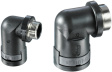 NVWV-M202-10 Fitting 90deg elbowNW12 black