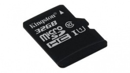 SDCS/32GBSP, MicroSDHC Card 32GB UHS-I, Kingston