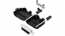 DPPK15-BK-DBS-K, D-Sub socket kit 15P, Encitech Connectors