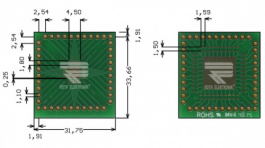 RE935-03E, Prototyping board FR4 Epoxide + chem. Au, Roth Elektronik