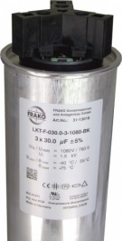 LKT 12.5-400-DL (31-10386), Конденсатор 3x82,9мкФ 70x265мм 1.240кг, FRAKO