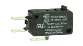V15T26-CZ300, Микропереключатель SNAP ACTION; без рычага; SPDT; 26A/250ВAC, Honeywell