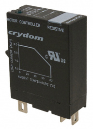 ED24C5R, Реле: полупроводниковое; Uупр:18?32ВDC; 5А; 24?280ВAC; панелька, Sensata