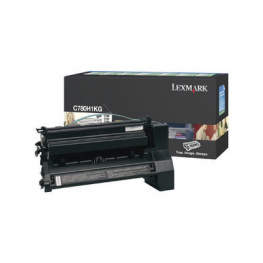 C780H1KG, Toner, Black, standard 10 000, Lexmark