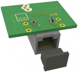 CP-RJ45, Protection plug RJ45 black, Essentra (former Richco)