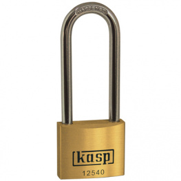 K12540L63D, Padlock brass 40 mm, Kasp
