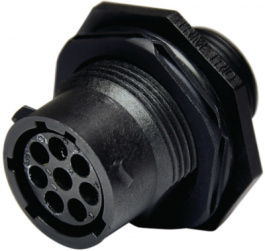 UTS71419S, Panel Mount Sockets UTS Trim Trio UTS Poles=19 Female Housing size14, Souriau Esterline Sunbank