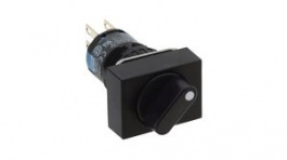 AS6H-2Y2P, Rotary Switch 2-Pole 2-Pos 90° Panel Mount, IDEC