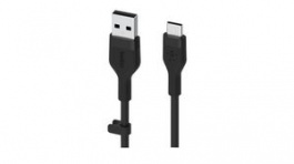 CAB008BT1MBK, Cable USB-A Plug - USB-C Plug 1m Black, BELKIN