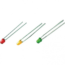 1.90.690.285/0000, LED THT diam. 3 mm green, RAFI