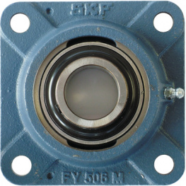 FY 30 TF, Four-hole flange bearing, cast, SKF