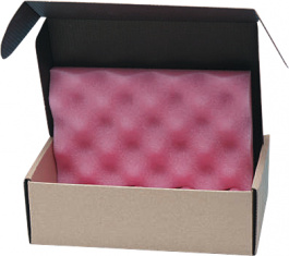 25-301-6119, Shipping box for printed circuit boards 195 x 255 x 30 mm, -