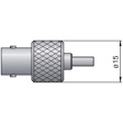 51K107-802N5 BNC cable socket, straight BNC 50 Ohm