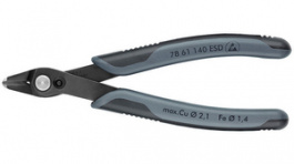 78 61 140 ESD, Губцевый; бокорезы, для резки, прецизионные; ESD; 140мм, Knipex