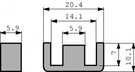 B66311-G250-X127, E 20/6 core N27, TDK-Epcos