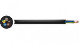 RND 475-00083 [50 м], Mains cable&nbsp;&nbsp; 5 x2.5 mm2, Copper, Unshielded, 450/700 V, Bla, RND Cable