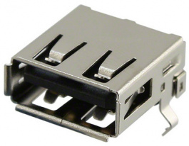 62900416021, Socket, horizontal USB A 4P SMD, WURTH Elektronik