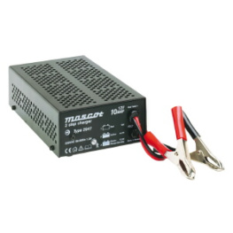 2047 24V, Charger for lead-acid batt. 5A, Desktop, 3-step charge control, Mascot