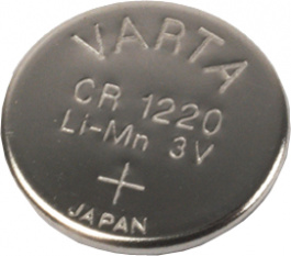 CR1220, Button cell battery,&nbsp;&nbsp;Lithium Manganese Dioxide, 3 V, 35 mAh, Varta