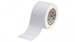 THT-19-486-1, High Adhesion Labels, Thermal Transfer, Polyester, 51 x 76mm, Silver, Brady
